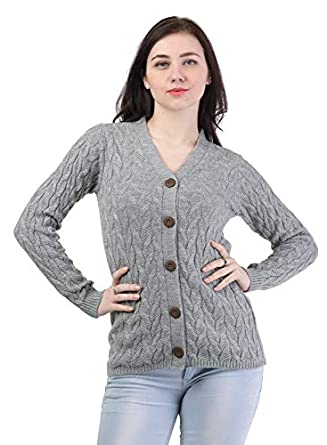 Women's Acrylic V-Neck Sweater